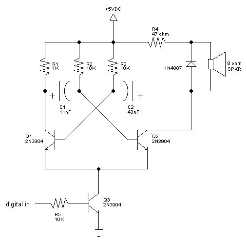 Tone generator schematic that actually works!